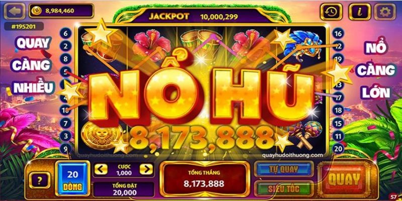 Game nổ hũ mang tới cho người chơi hàng ngàn cơ hội săn thưởng lớn
