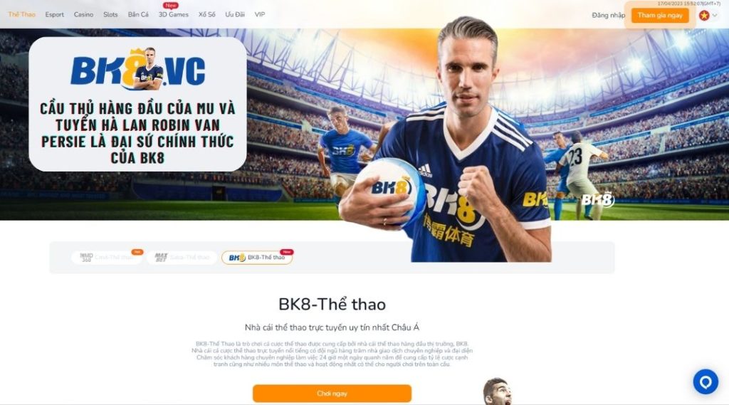 Cá Cược Bóng Đá BK8 – Sân Chơi Cá Độ Đẳng Cấp Hàng Đầu Việt Nam 6 - BK8 VC Đại sứ thương hiệu BK8