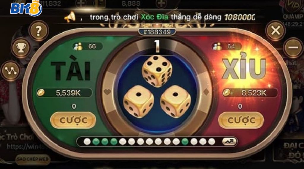 Tài Xỉu BK8 – Trò chơi ảo ăn tiền thật cực hấp dẫn 2023 10 - BK8 VC Tham gia chơi tài xỉu online BK8
