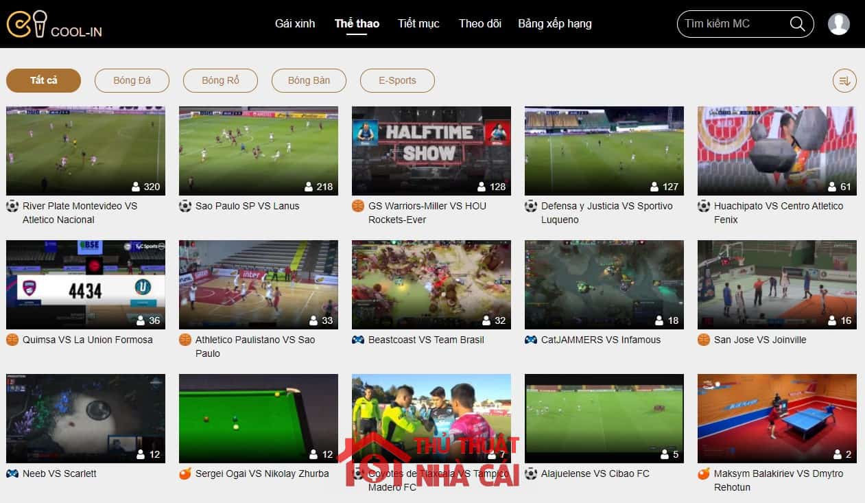 Sản phẩm truyền hình trực tuyến của nhà cái KUBET