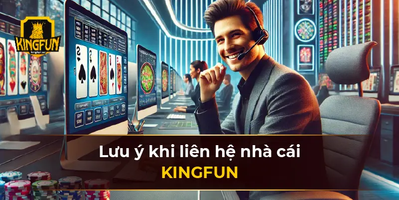 Lưu ý khi liên hệ KINGFUN