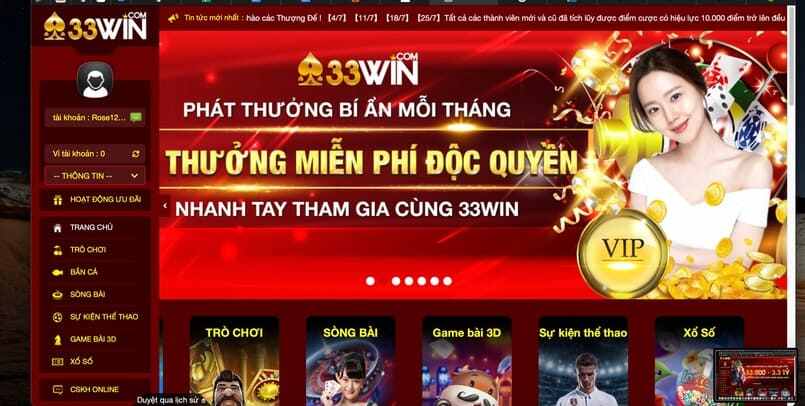 33Win có phải là nhà cái hợp pháp không?
