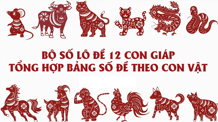 Bảng bộ số đề 12 con giáp chuẩn mới nhất – Đánh đâu trúng đó