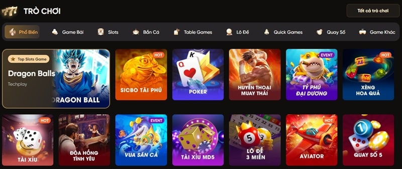 Trong nền tảng Gaming SOC 88, bạn có thể tìm thấy nhiều thể loại trò chơi