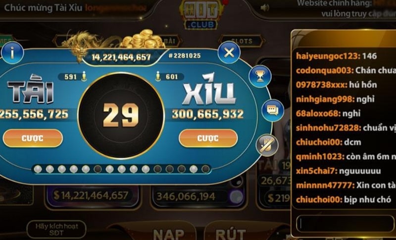 Các trò chơi tại HitClub luôn được diễn ra mượt mà