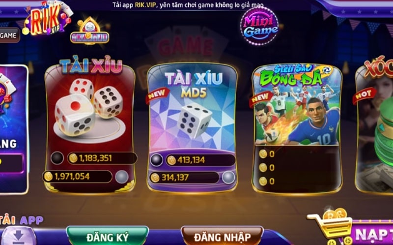 Giới thiệu thông tin về cổng game Rik Vip