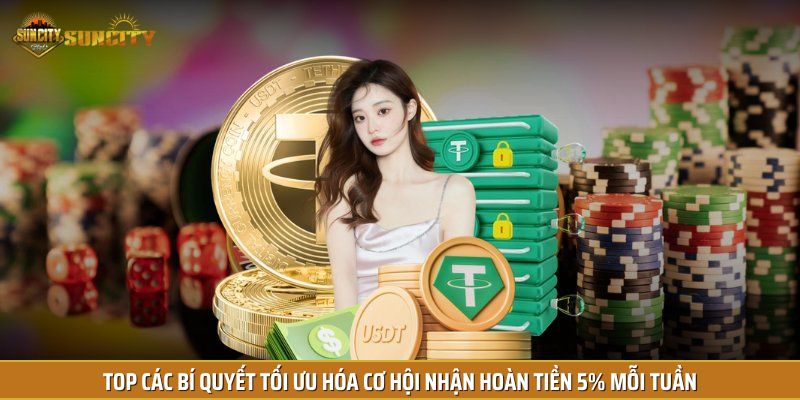 Top các bí quyết tối ưu hóa cơ hội nhận hoàn tiền 5% mỗi tuần