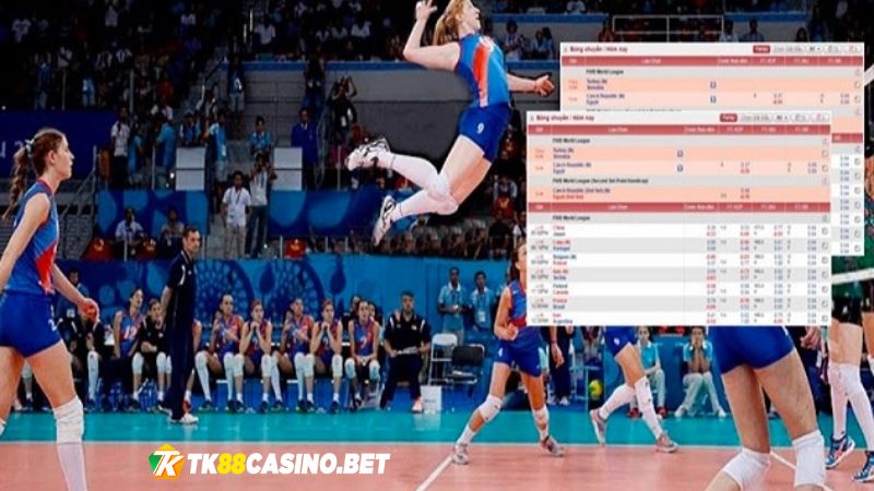 Luật cá cược bóng chuyền TK88