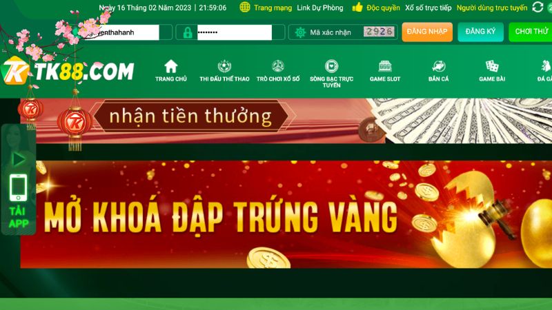 Đôi nét về sự kiện đập trứng vàng tại TK88 